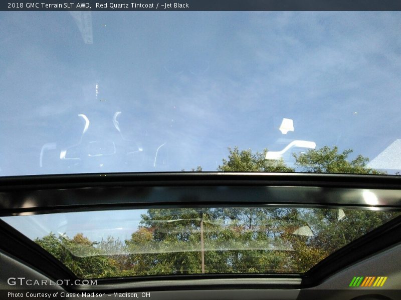 Red Quartz Tintcoat / ­Jet Black 2018 GMC Terrain SLT AWD