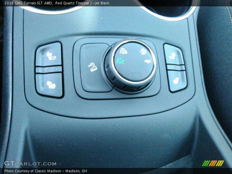 Red Quartz Tintcoat / ­Jet Black 2018 GMC Terrain SLT AWD