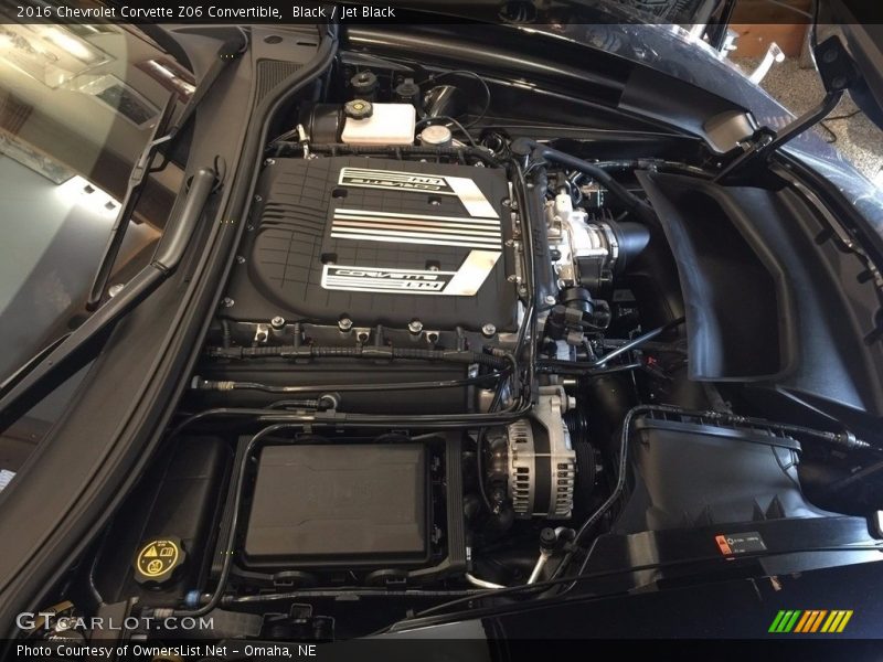 Black / Jet Black 2016 Chevrolet Corvette Z06 Convertible