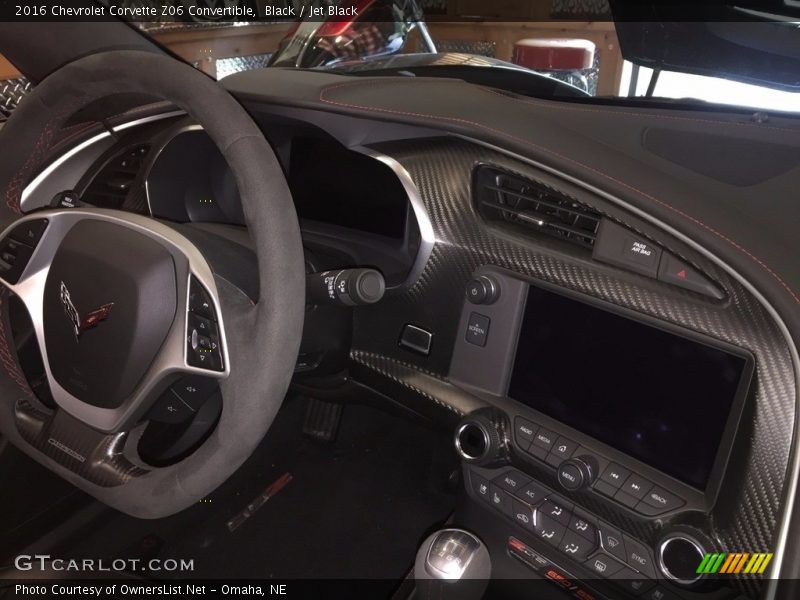 Black / Jet Black 2016 Chevrolet Corvette Z06 Convertible
