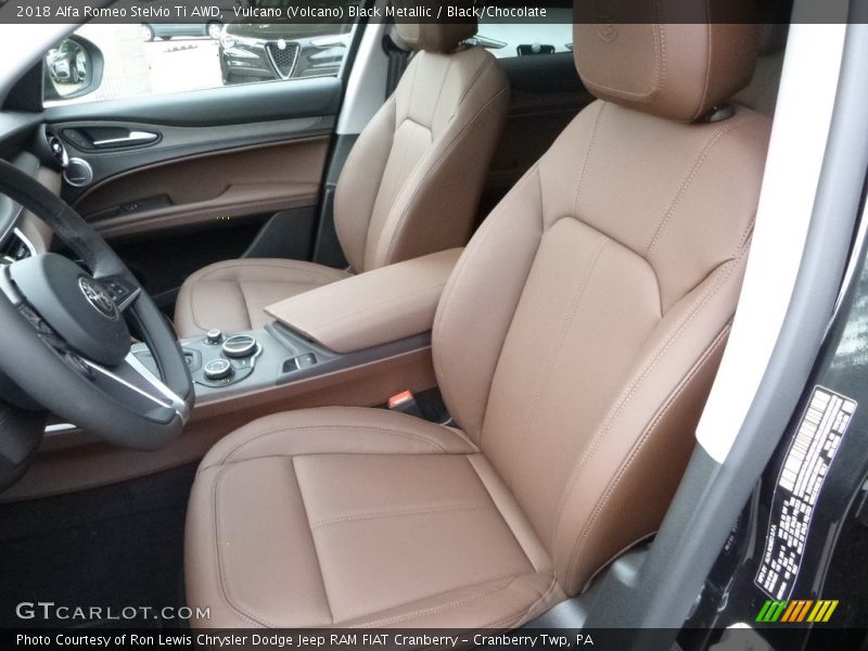 Front Seat of 2018 Stelvio Ti AWD
