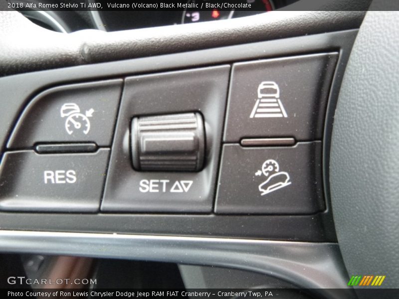 Controls of 2018 Stelvio Ti AWD