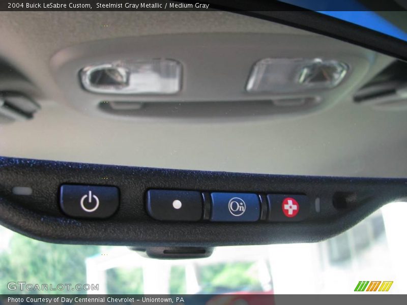 Steelmist Gray Metallic / Medium Gray 2004 Buick LeSabre Custom