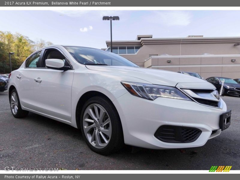 Bellanova White Pearl / Parchment 2017 Acura ILX Premium