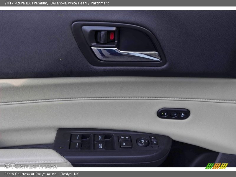 Bellanova White Pearl / Parchment 2017 Acura ILX Premium