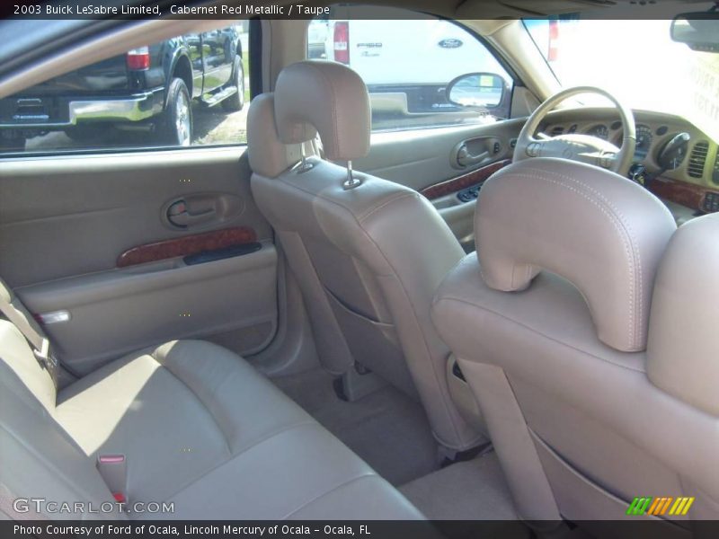 Cabernet Red Metallic / Taupe 2003 Buick LeSabre Limited