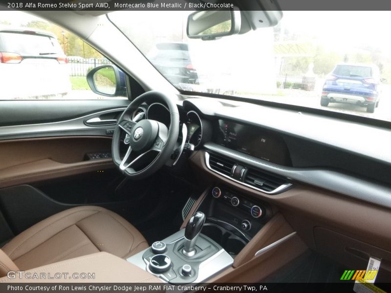Dashboard of 2018 Stelvio Sport AWD