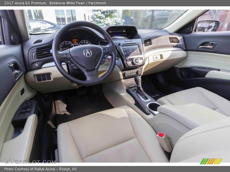 Bellanova White Pearl / Parchment 2017 Acura ILX Premium