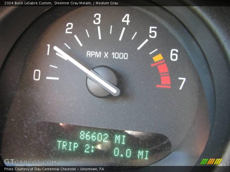 Steelmist Gray Metallic / Medium Gray 2004 Buick LeSabre Custom
