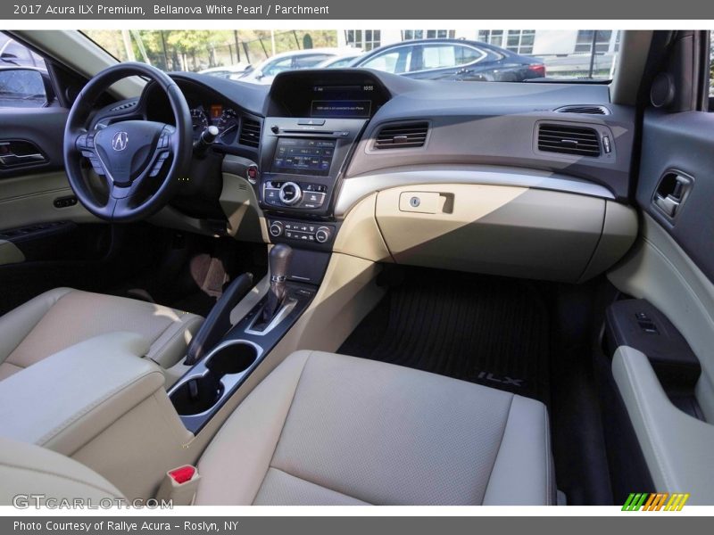 Bellanova White Pearl / Parchment 2017 Acura ILX Premium