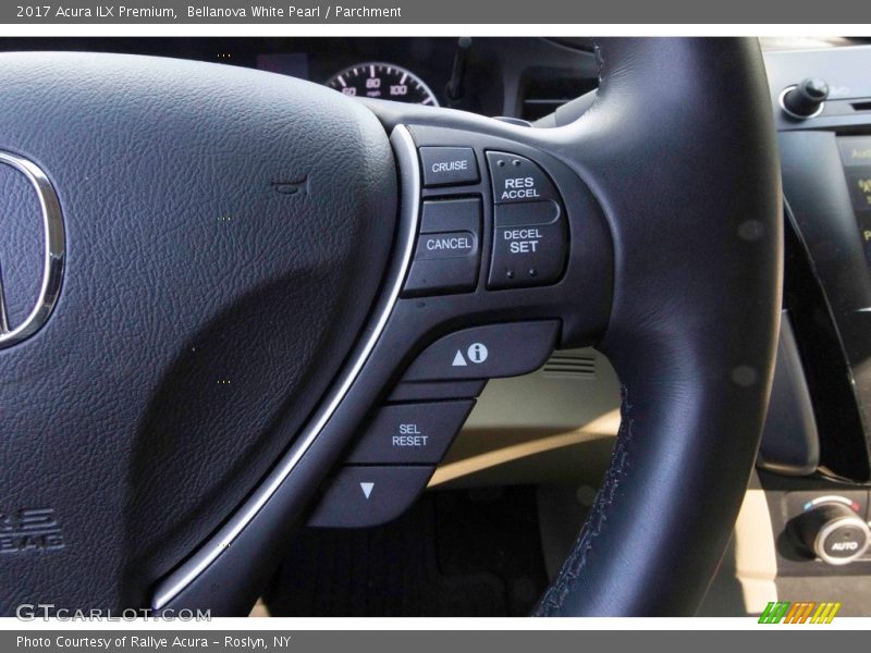 Bellanova White Pearl / Parchment 2017 Acura ILX Premium