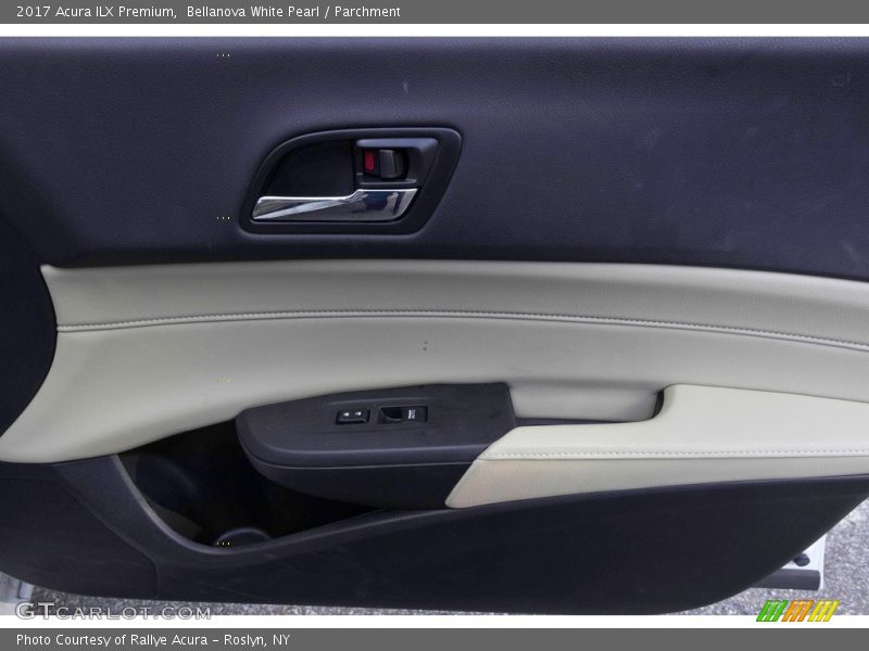 Bellanova White Pearl / Parchment 2017 Acura ILX Premium