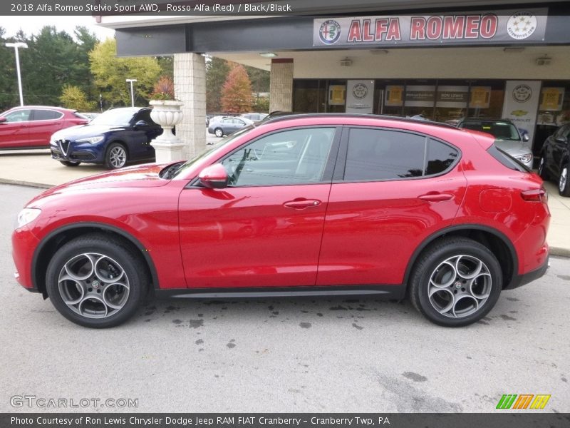  2018 Stelvio Sport AWD Rosso Alfa (Red)