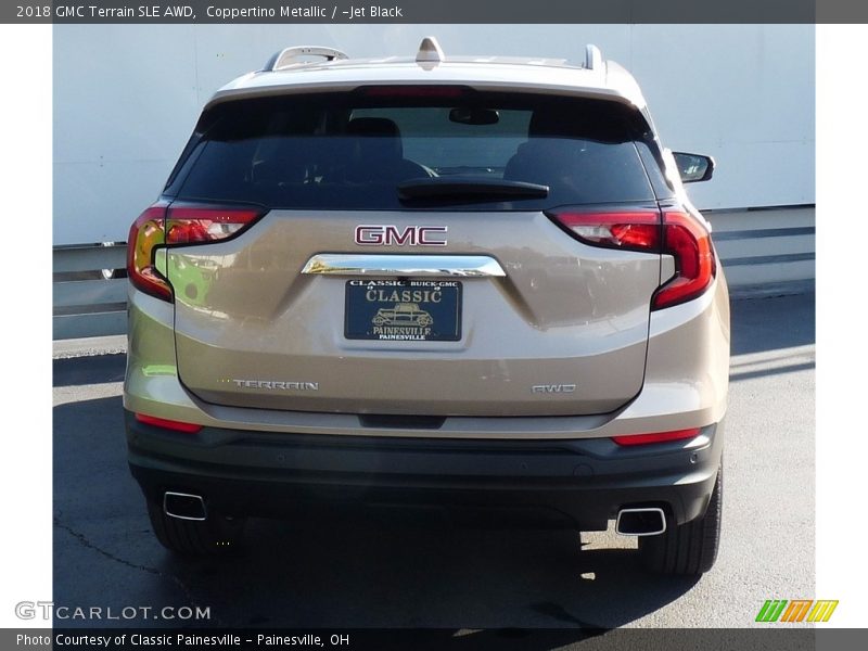 Coppertino Metallic / ­Jet Black 2018 GMC Terrain SLE AWD