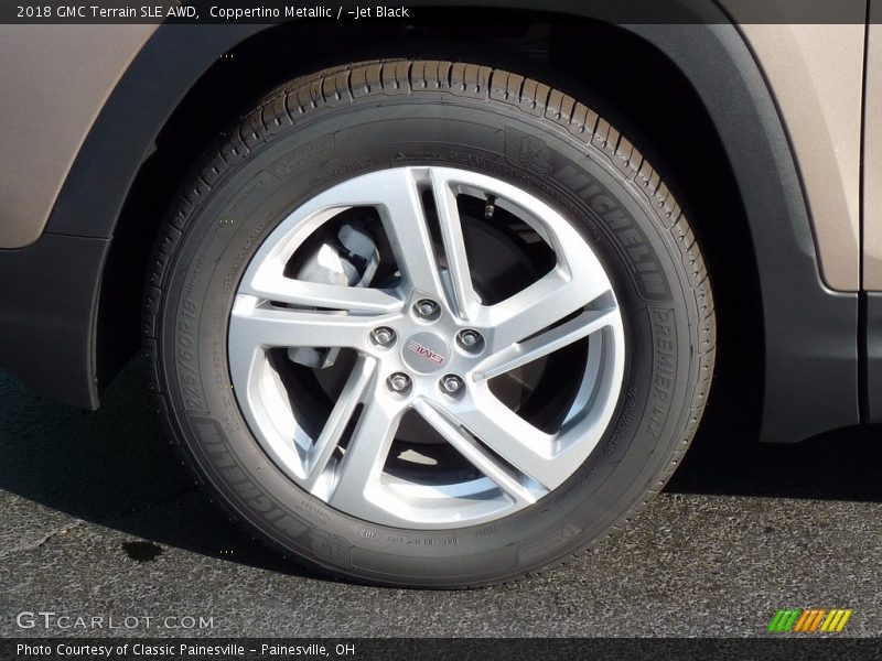 Coppertino Metallic / ­Jet Black 2018 GMC Terrain SLE AWD