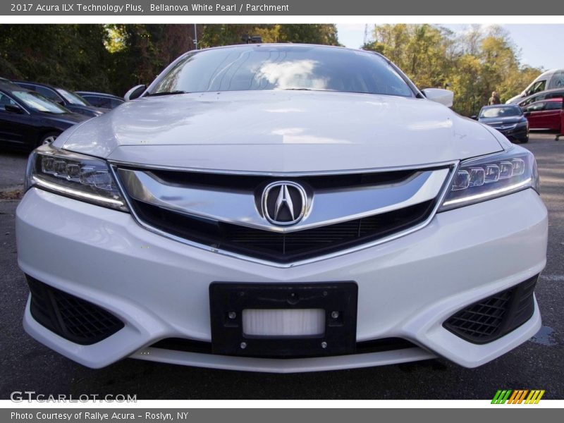 Bellanova White Pearl / Parchment 2017 Acura ILX Technology Plus