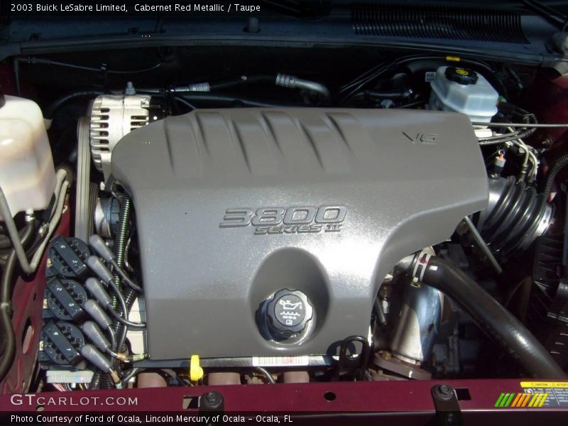 Cabernet Red Metallic / Taupe 2003 Buick LeSabre Limited