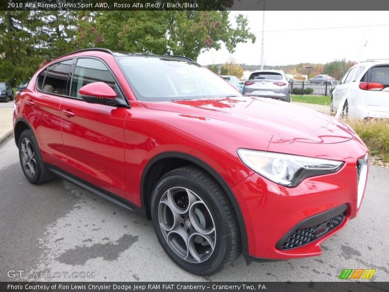  2018 Stelvio Sport AWD Rosso Alfa (Red)