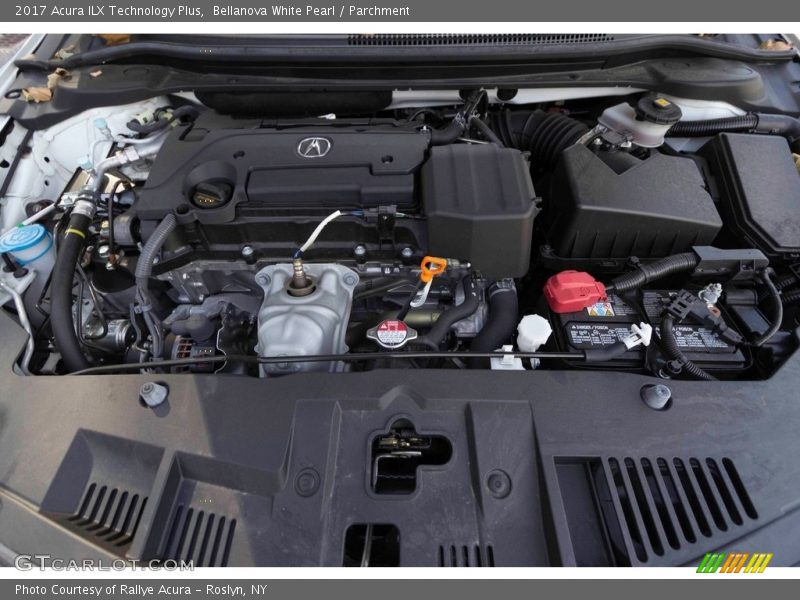 Bellanova White Pearl / Parchment 2017 Acura ILX Technology Plus