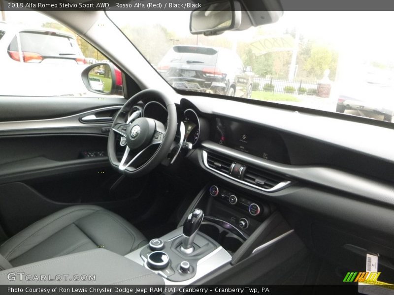 Dashboard of 2018 Stelvio Sport AWD