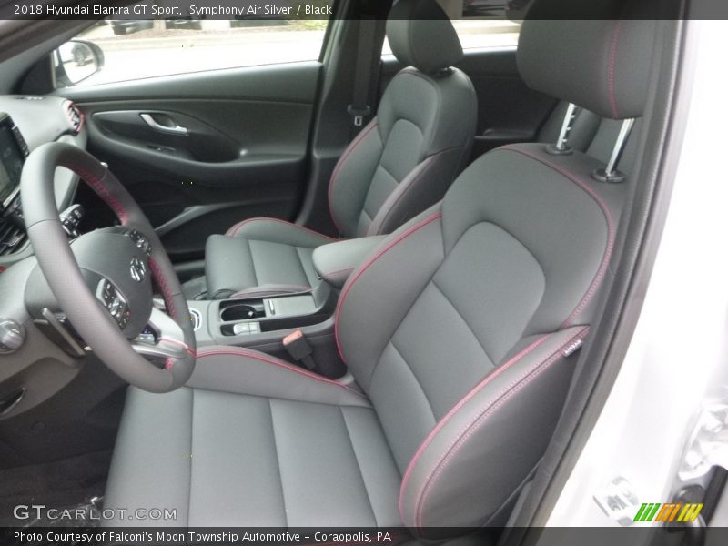 Front Seat of 2018 Elantra GT Sport