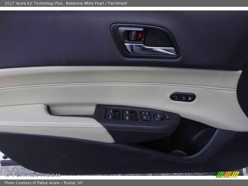Bellanova White Pearl / Parchment 2017 Acura ILX Technology Plus