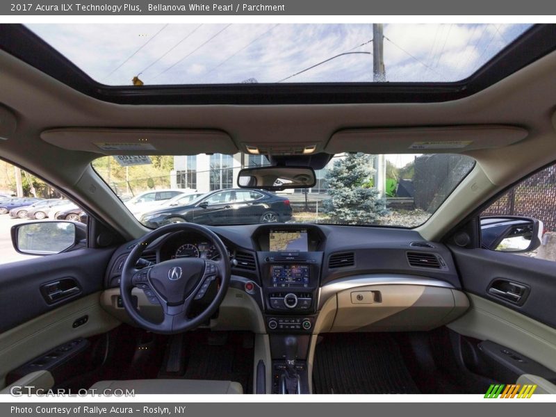 Bellanova White Pearl / Parchment 2017 Acura ILX Technology Plus