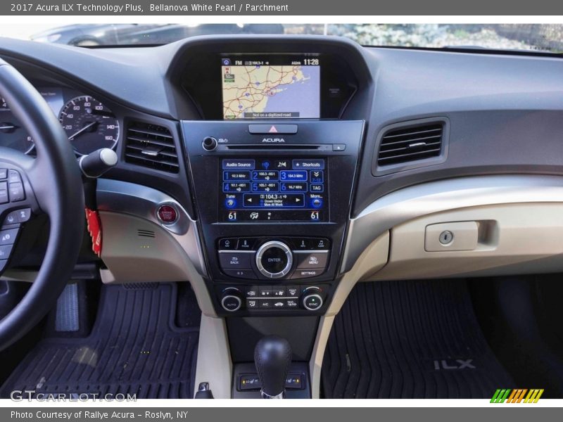Bellanova White Pearl / Parchment 2017 Acura ILX Technology Plus