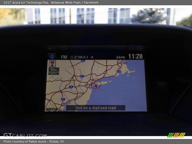 Bellanova White Pearl / Parchment 2017 Acura ILX Technology Plus