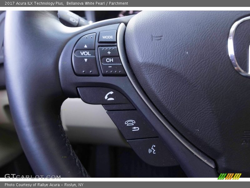 Bellanova White Pearl / Parchment 2017 Acura ILX Technology Plus