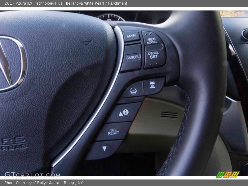 Bellanova White Pearl / Parchment 2017 Acura ILX Technology Plus