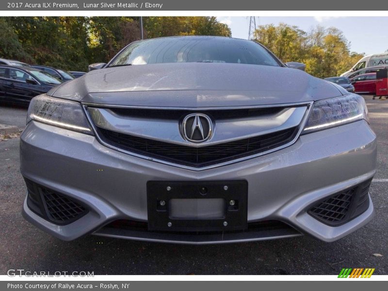 Lunar Silver Metallic / Ebony 2017 Acura ILX Premium