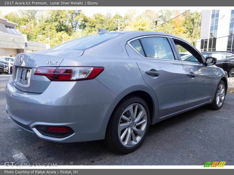 Lunar Silver Metallic / Ebony 2017 Acura ILX Premium