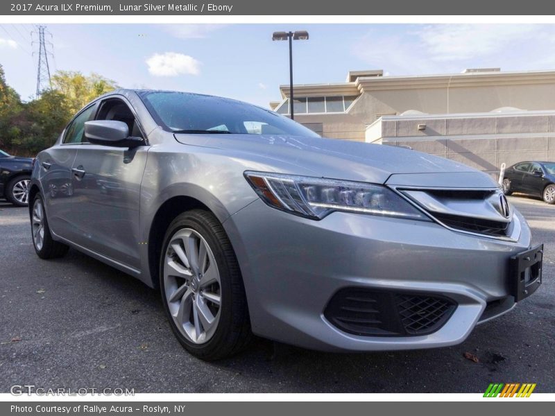 Lunar Silver Metallic / Ebony 2017 Acura ILX Premium