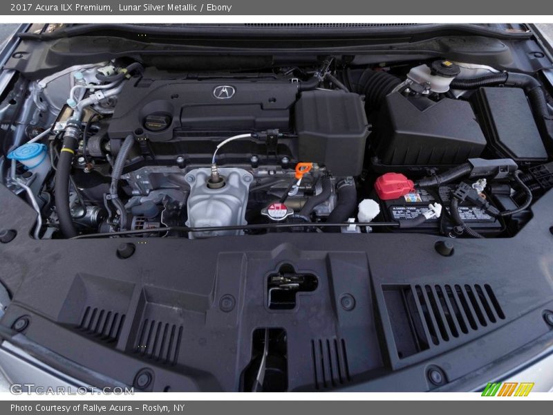 Lunar Silver Metallic / Ebony 2017 Acura ILX Premium