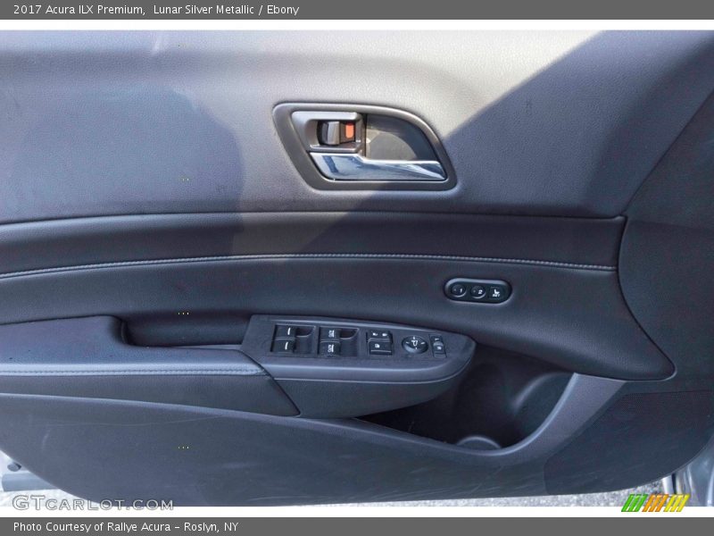 Lunar Silver Metallic / Ebony 2017 Acura ILX Premium
