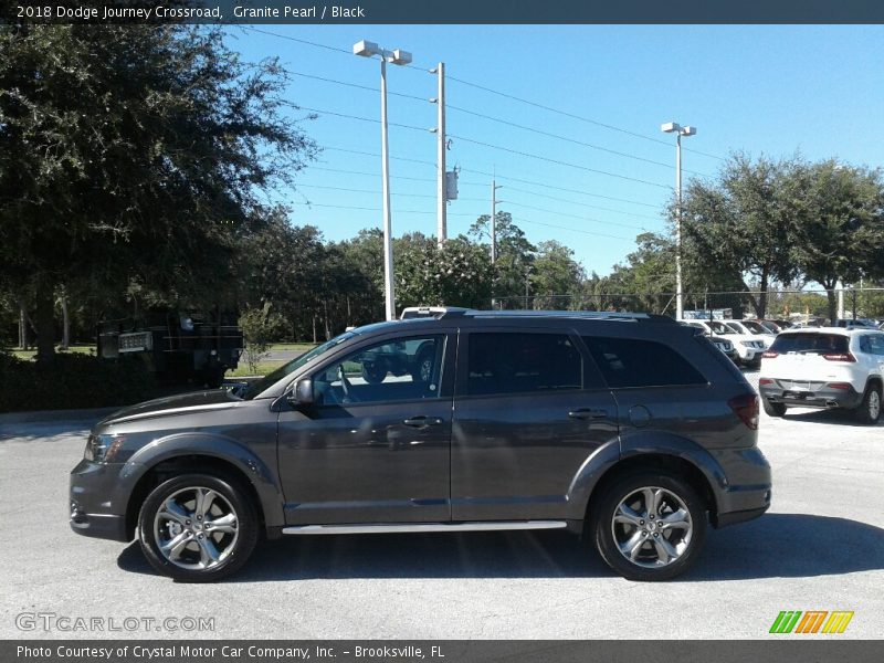 Granite Pearl / Black 2018 Dodge Journey Crossroad