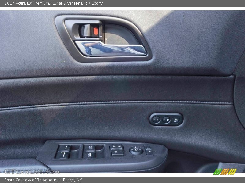 Lunar Silver Metallic / Ebony 2017 Acura ILX Premium