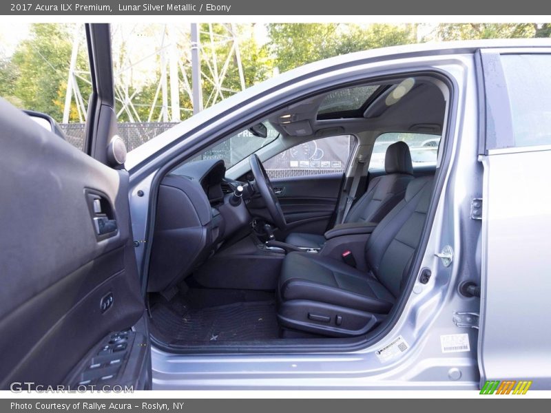 Lunar Silver Metallic / Ebony 2017 Acura ILX Premium
