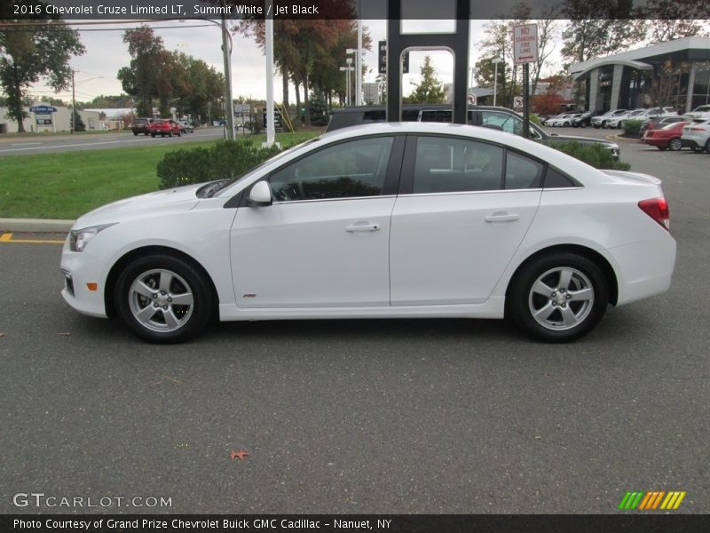 Summit White / Jet Black 2016 Chevrolet Cruze Limited LT