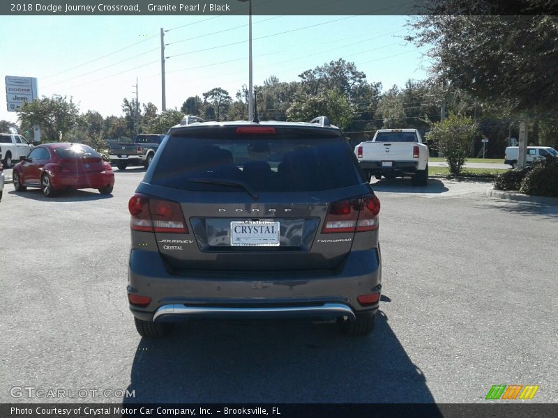 Granite Pearl / Black 2018 Dodge Journey Crossroad