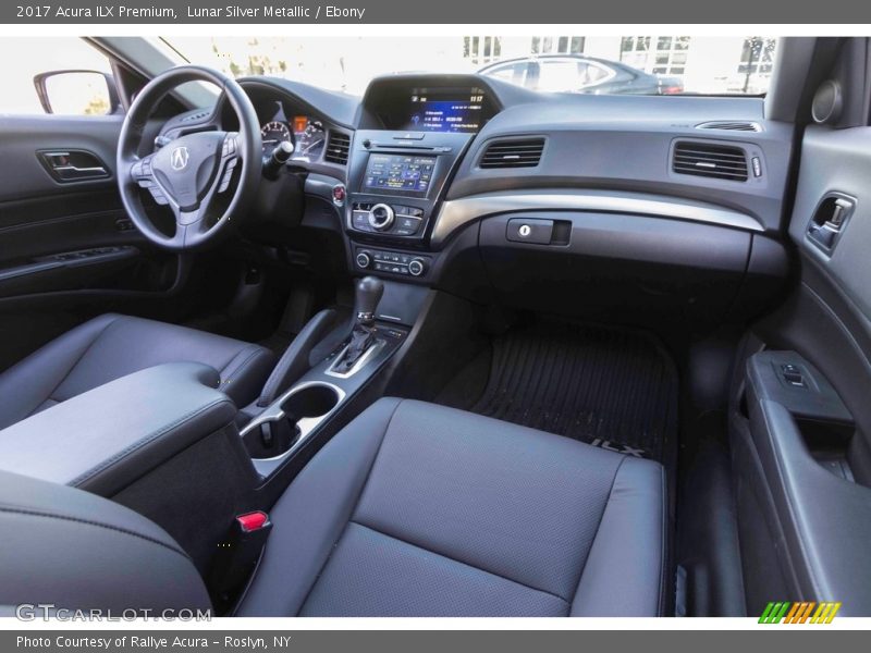 Lunar Silver Metallic / Ebony 2017 Acura ILX Premium
