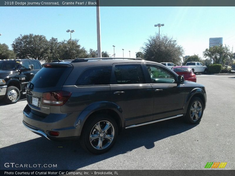 Granite Pearl / Black 2018 Dodge Journey Crossroad