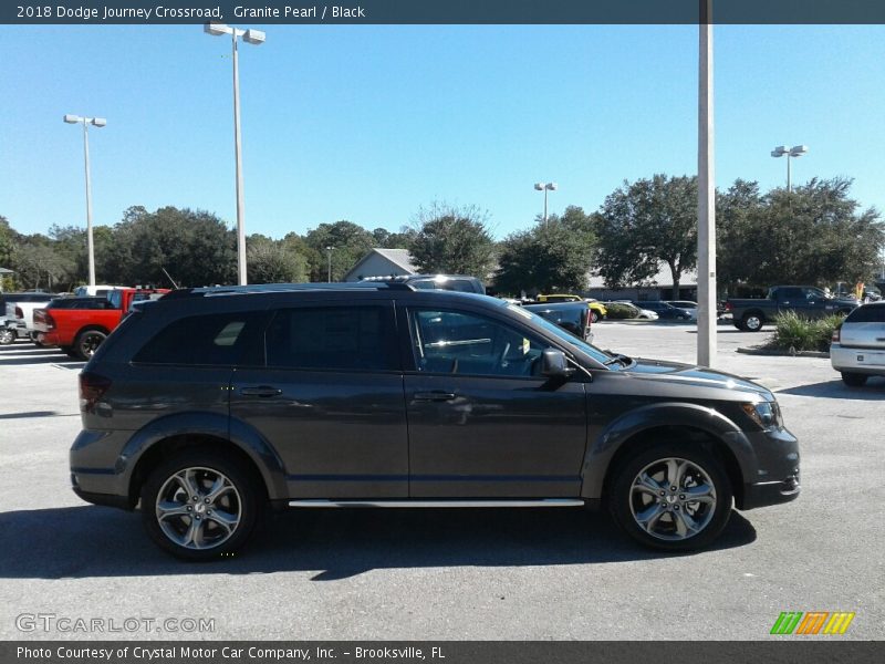 Granite Pearl / Black 2018 Dodge Journey Crossroad