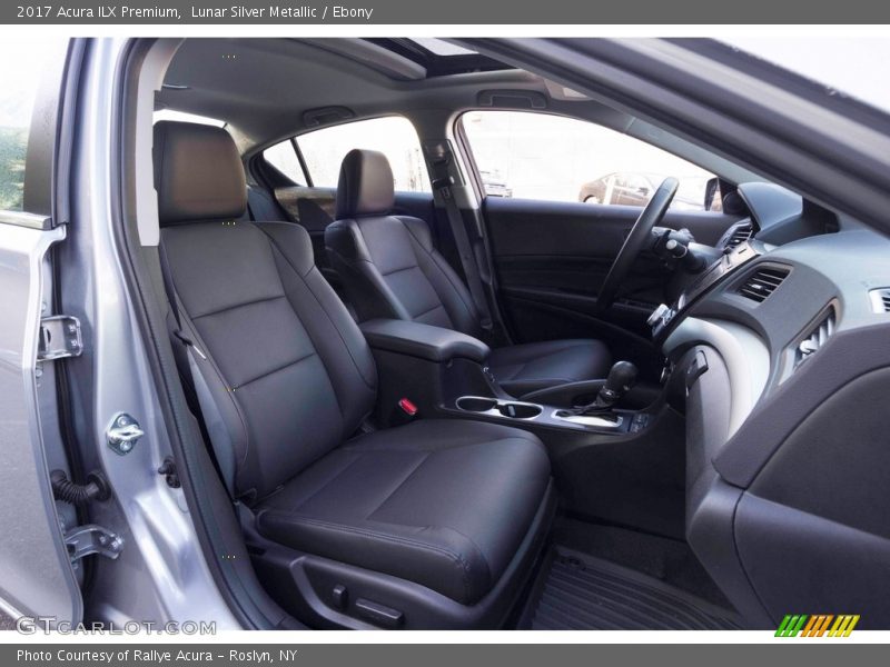 Lunar Silver Metallic / Ebony 2017 Acura ILX Premium