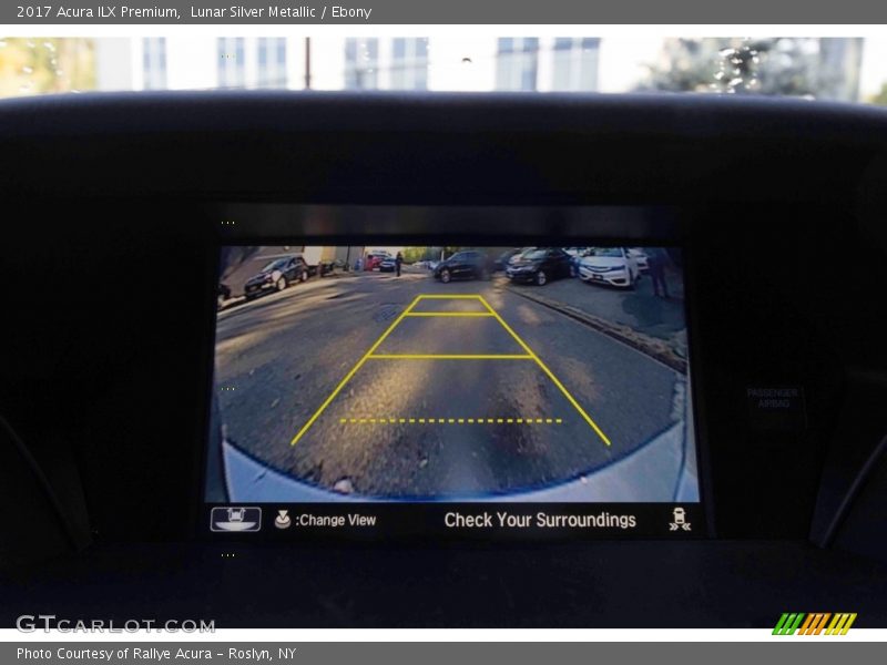 Lunar Silver Metallic / Ebony 2017 Acura ILX Premium