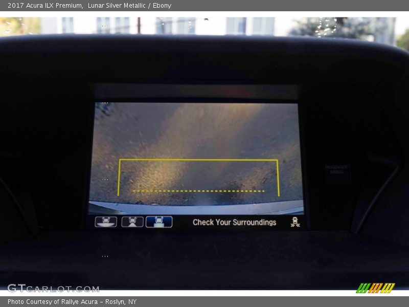 Lunar Silver Metallic / Ebony 2017 Acura ILX Premium
