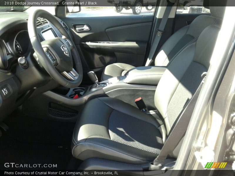 Granite Pearl / Black 2018 Dodge Journey Crossroad