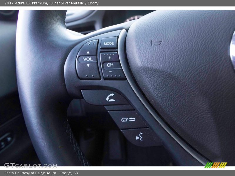 Lunar Silver Metallic / Ebony 2017 Acura ILX Premium