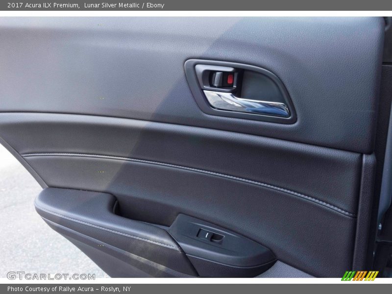 Lunar Silver Metallic / Ebony 2017 Acura ILX Premium